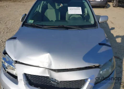 2010 Toyota Corolla Le из США, поврежденный, VIN 2T1BU4EE4AC309289